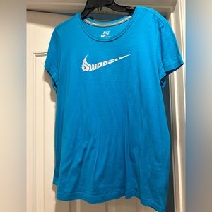 Nike Teal Blue shirt sleeve tshirt . Great condition